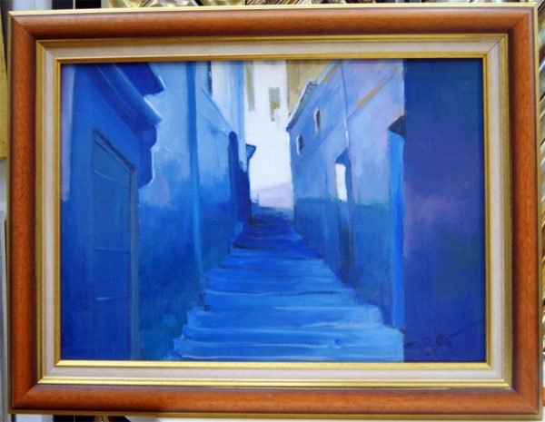 Callejon Azul. Chaouen-Tanger