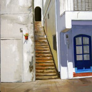 Escaleras callejon, Mojacar